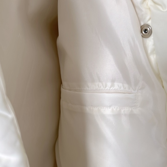 Vintage Lauren Ralph Lauren Cropped Down Coat Jacket Size Petite Small - Picture 8 of 9